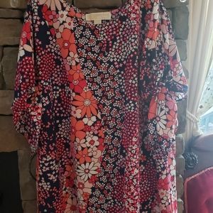 Michael Kors cold shoulder blouse